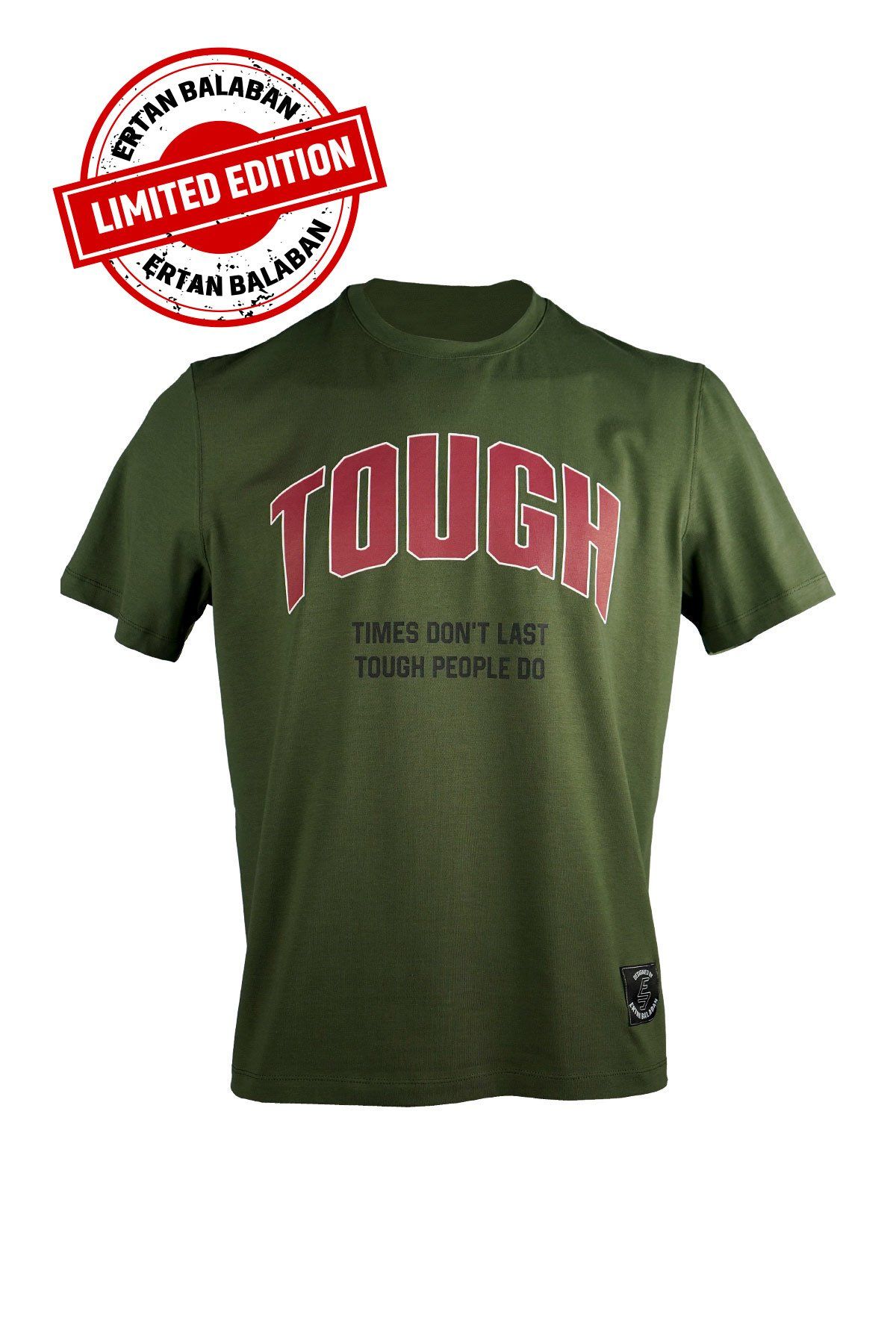 Casual Neo Organic T-shirt By Ertan Balaban - Haki