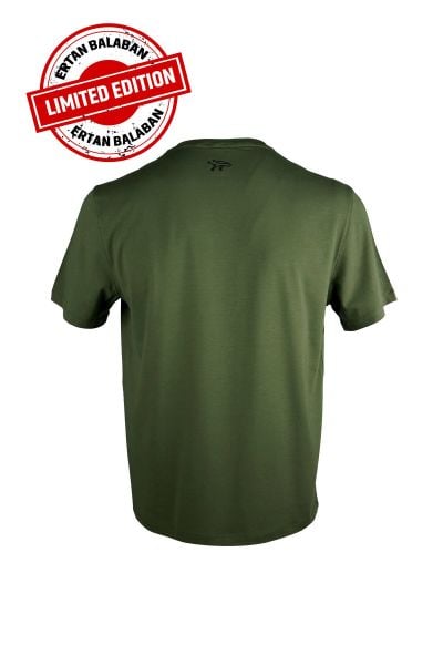 Casual Neo Organic T-shirt By Ertan Balaban - Haki