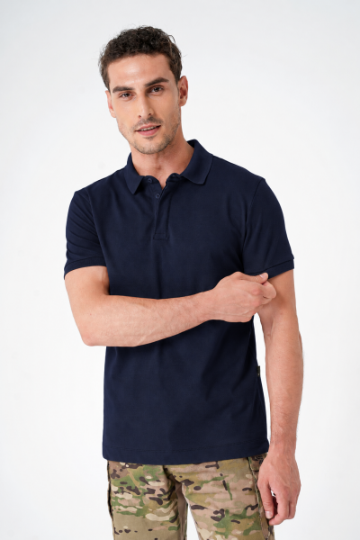 Mecanik Casual Ryker Polo Yaka Lacivert Tişört
