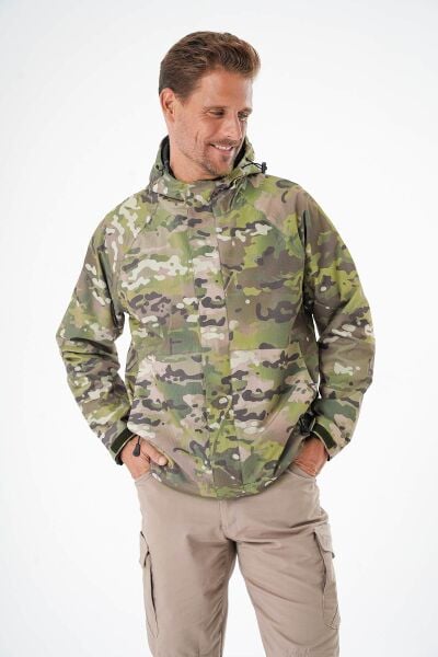 MECANIK® Prime Thor Yağmurluk Camo Scout