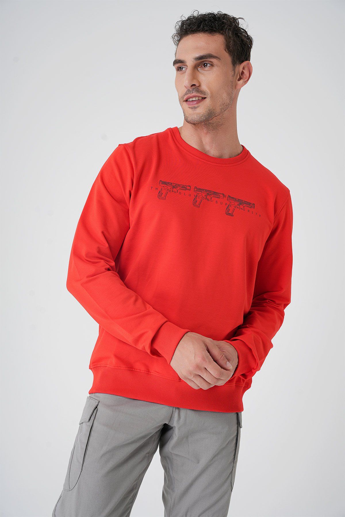 Canik Evolution Sweatshirt - Kırmızı