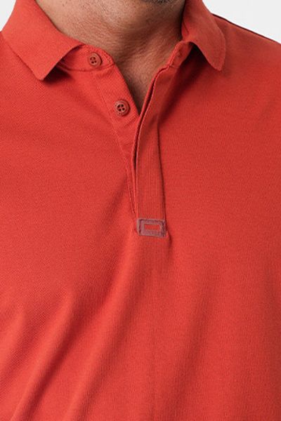 Cırtlı Casual Ryker Polo T-shirt - Kiremit