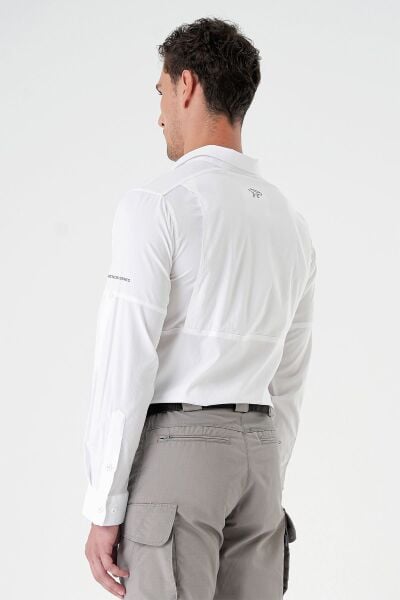 MECANIK® Prime Mete Gömlek Beyaz