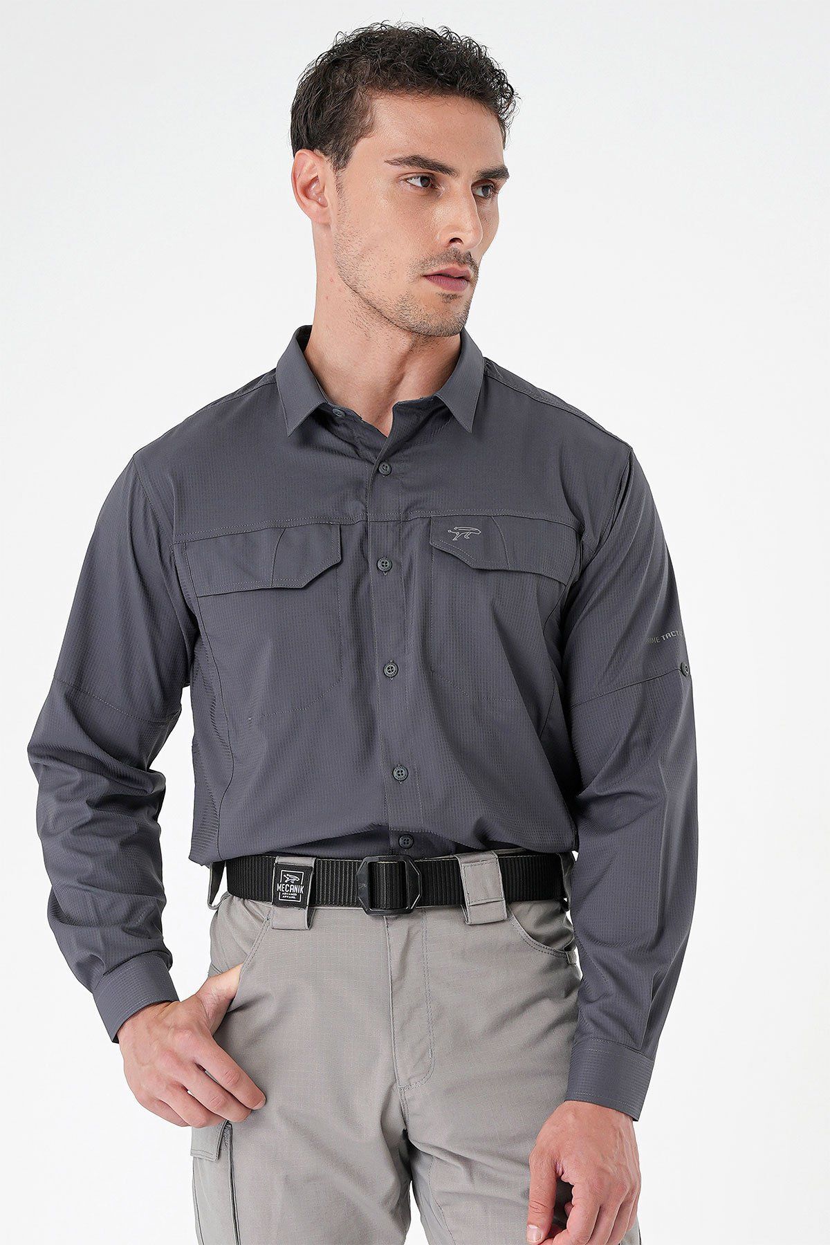 MECANIK® Prime Mete Gömlek Antrasit