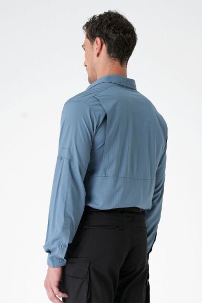 MECANIK® Prime Mete Gömlek Mavi