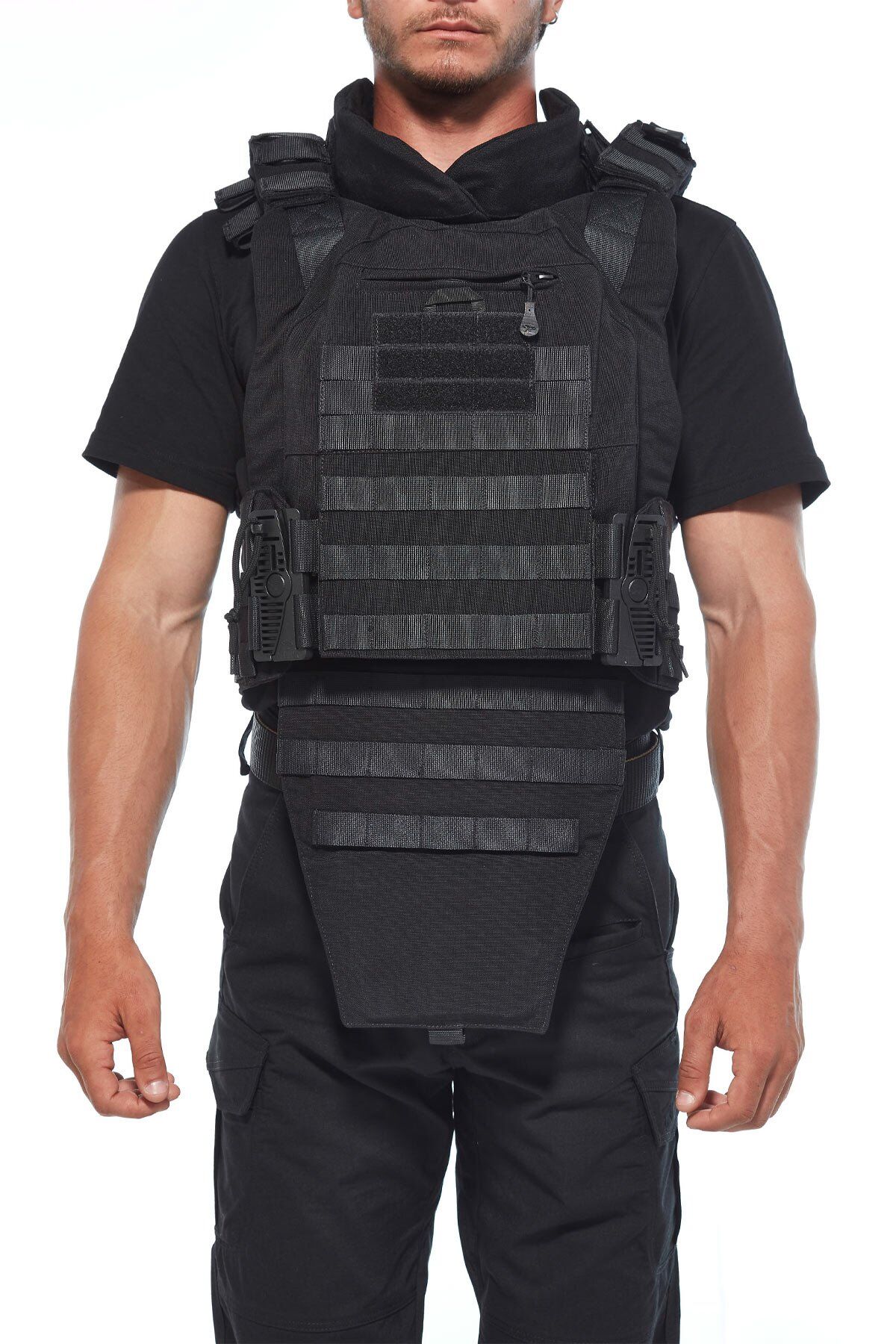 MECANIK Alpha Plaka Taşıyıcılı Hücum Yeleği Siyah