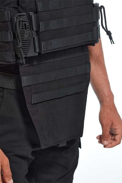 MECANIK Alpha Plaka Taşıyıcılı Hücum Yeleği Siyah