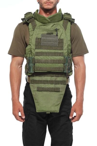 MECANIK Alpha Plaka Taşıyıcılı Hücum Yeleği Haki