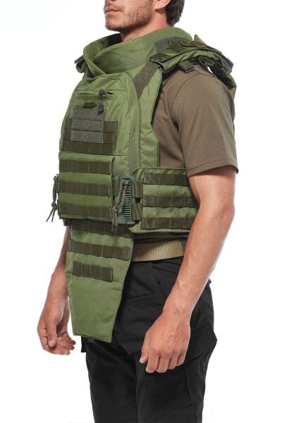 MECANIK Alpha Plaka Taşıyıcılı Hücum Yeleği Haki