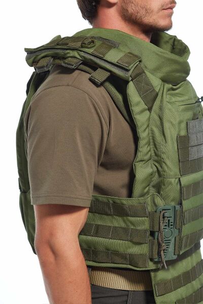 MECANIK Alpha Plaka Taşıyıcılı Hücum Yeleği Haki