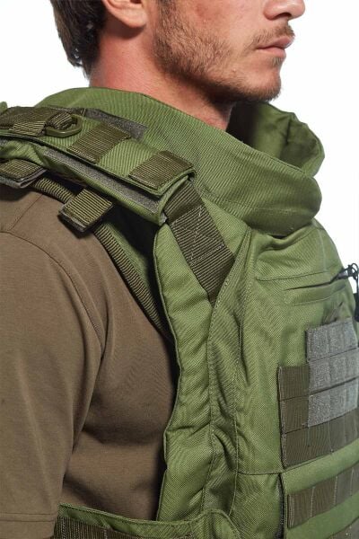 MECANIK Alpha Plaka Taşıyıcılı Hücum Yeleği Haki