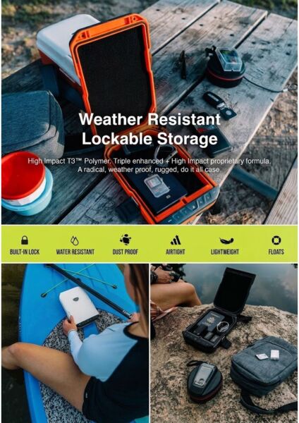 Vaultek LifePod Rush Orange + Organizer