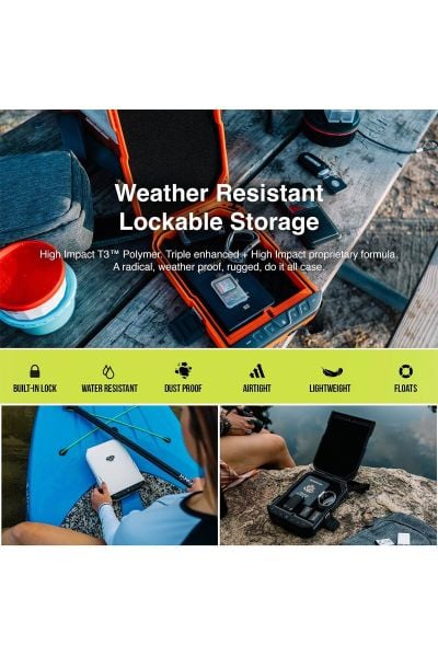 Vaultek LifePod Rush Orange + Organizer