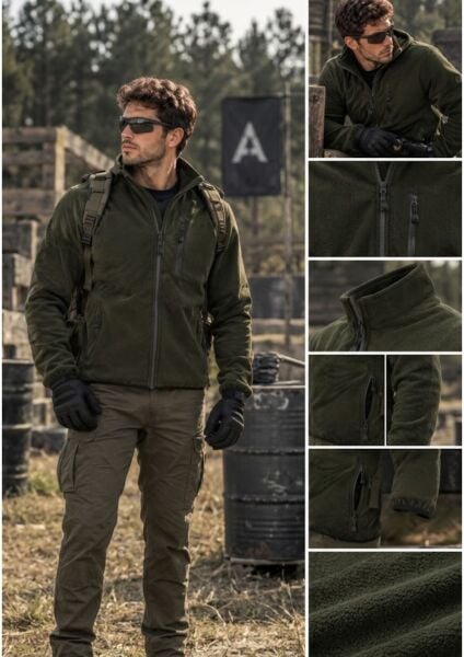 CANIK Prime Polar Airsoft Haki Renk Ceket