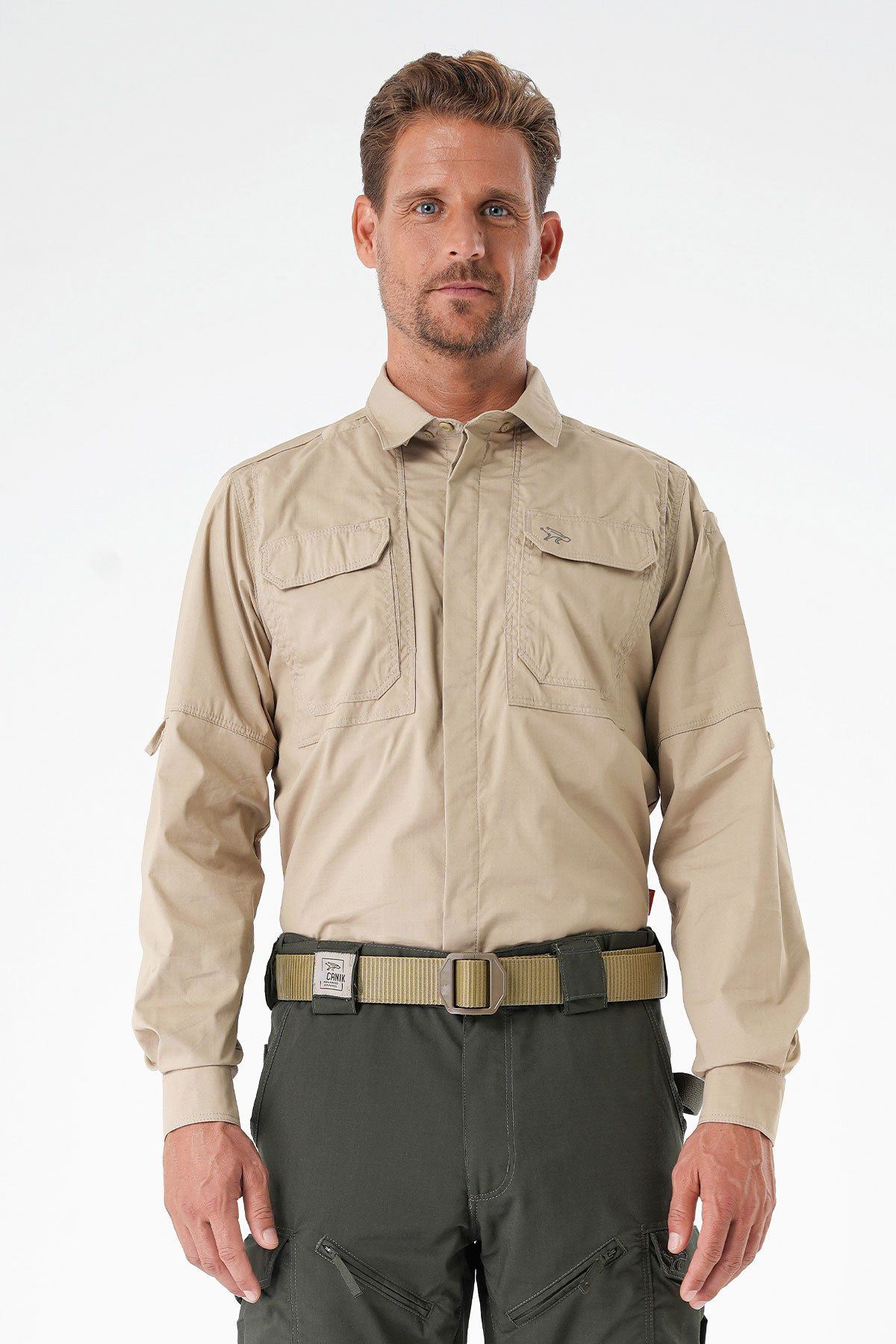 MECANIK® Alpha Mete Gömlek BEJ - XXL