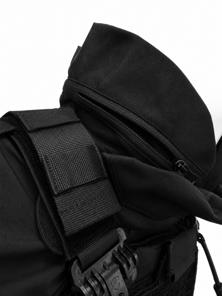 Raiders Outdoor Plaka Taşıyıcılı Yelek Siyah
