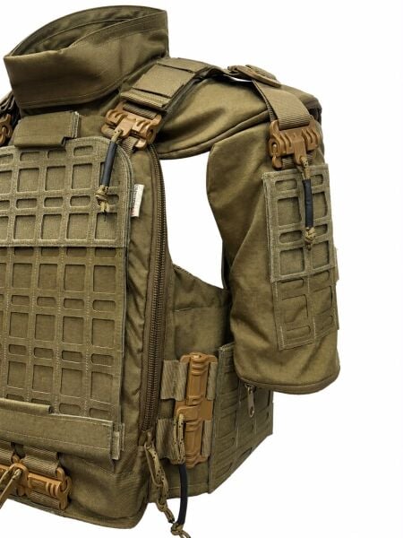 Raiders Outdoor Plaka Taşıyıcılı Yelek Haki