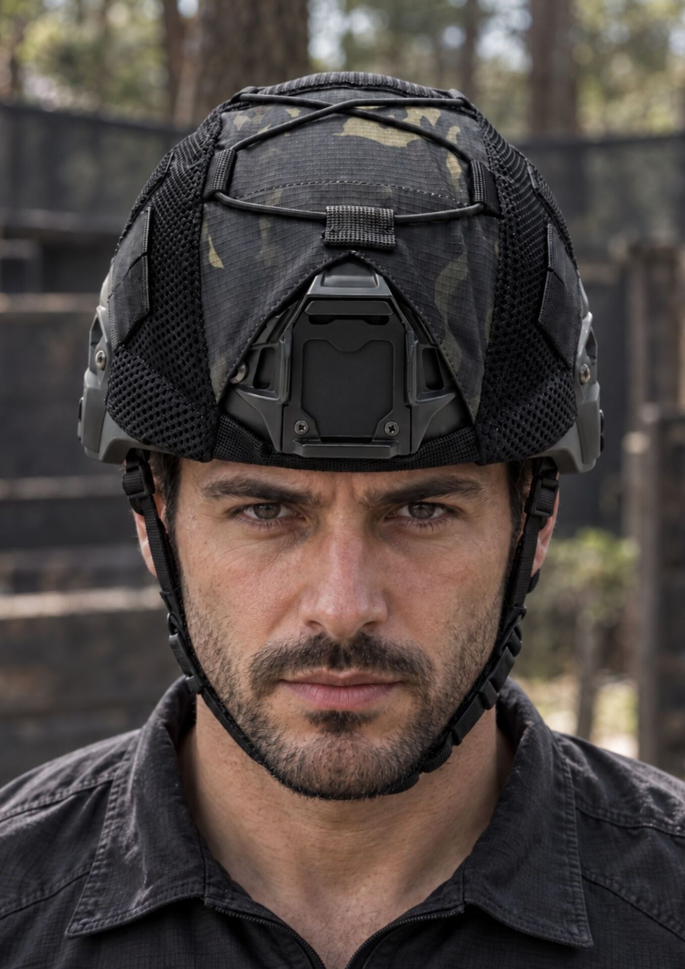 Ballistic Defence Airsoft Kılıflı Siyah Kask