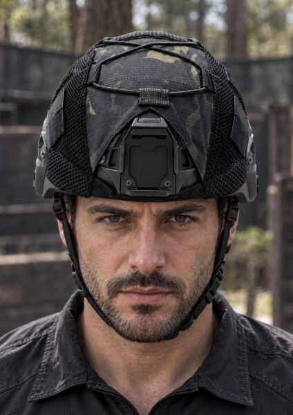 Ballistic Defence Airsoft Kılıflı Siyah Kask