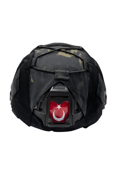 Airsoft Kask Siyah (Kılıflı)