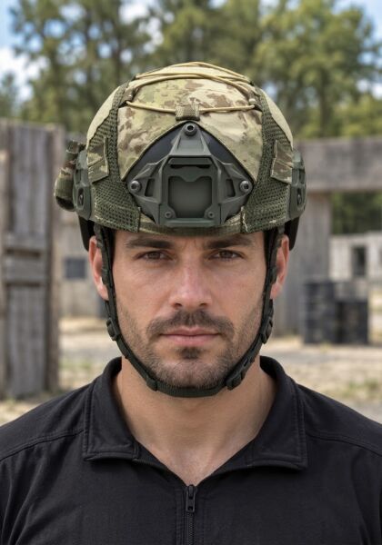 Ballistic Defence Airsoft Kılıflı Haki Camo Kask