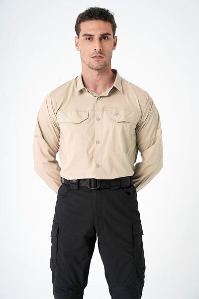 MECANIK® Prime Mete Gömlek Bej