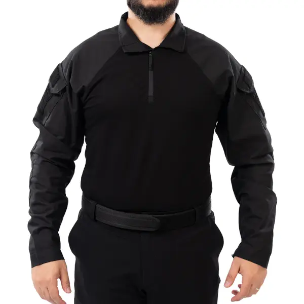 Ballistic Defence | AEGEAN TAC 1.0 Hafif Combat T-Shirt Siyah