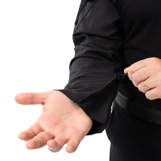 Ballistic Defence | AEGEAN TAC 1.0 Hafif Combat T-Shirt Siyah