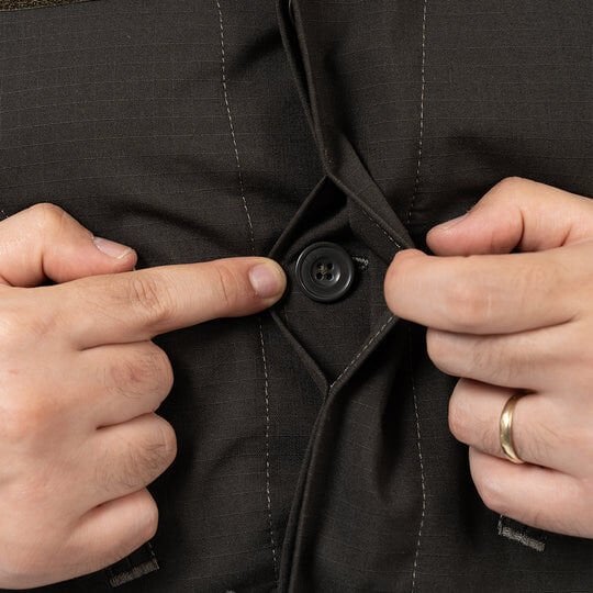 Ballistic Defence | WARDEN 1.0 Taktik Operasyonel Düğmeli Gömlek Haki