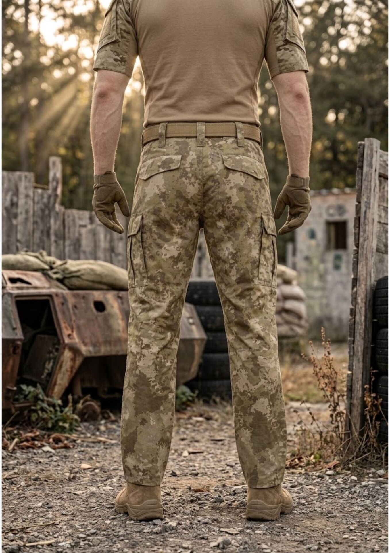 MECANİC COMBAT PANTOLON KAMUFLAJ