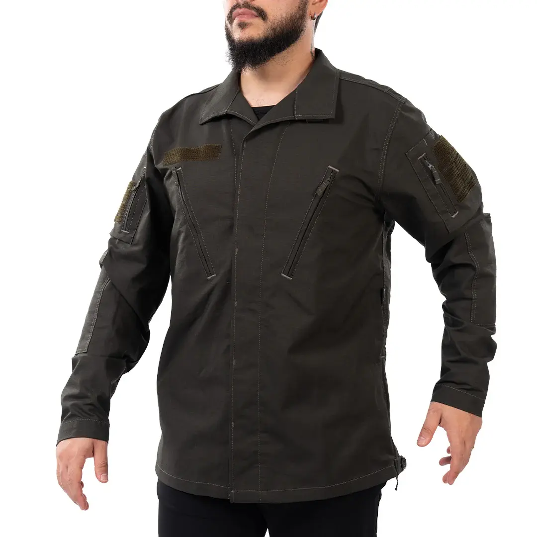 Ballistic Defence | WARDEN 1.0 Taktik Operasyonel Düğmeli Haki Gömlek