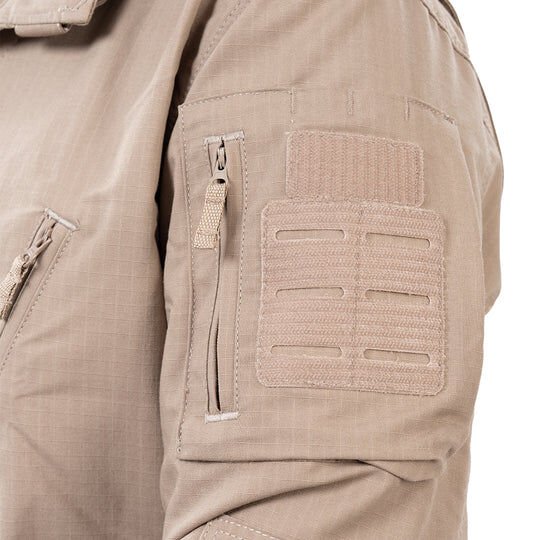 Ballistic Defence | WARDEN 1.0 Taktik Operasyonel Düğmeli Bej Gömlek