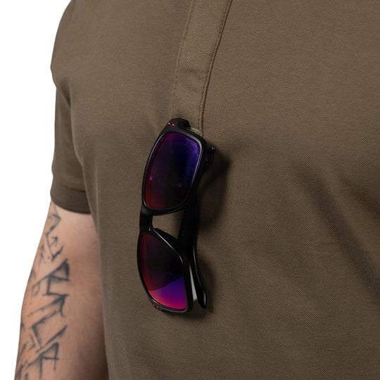Ballistic Defence | Aegean 1.0 Polo Yaka Haki Tişört