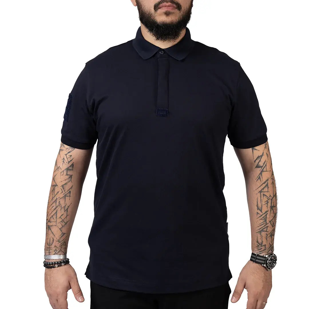 Ballistic Defence | Aegean 1.0 Polo Yaka Lacivert Tişört