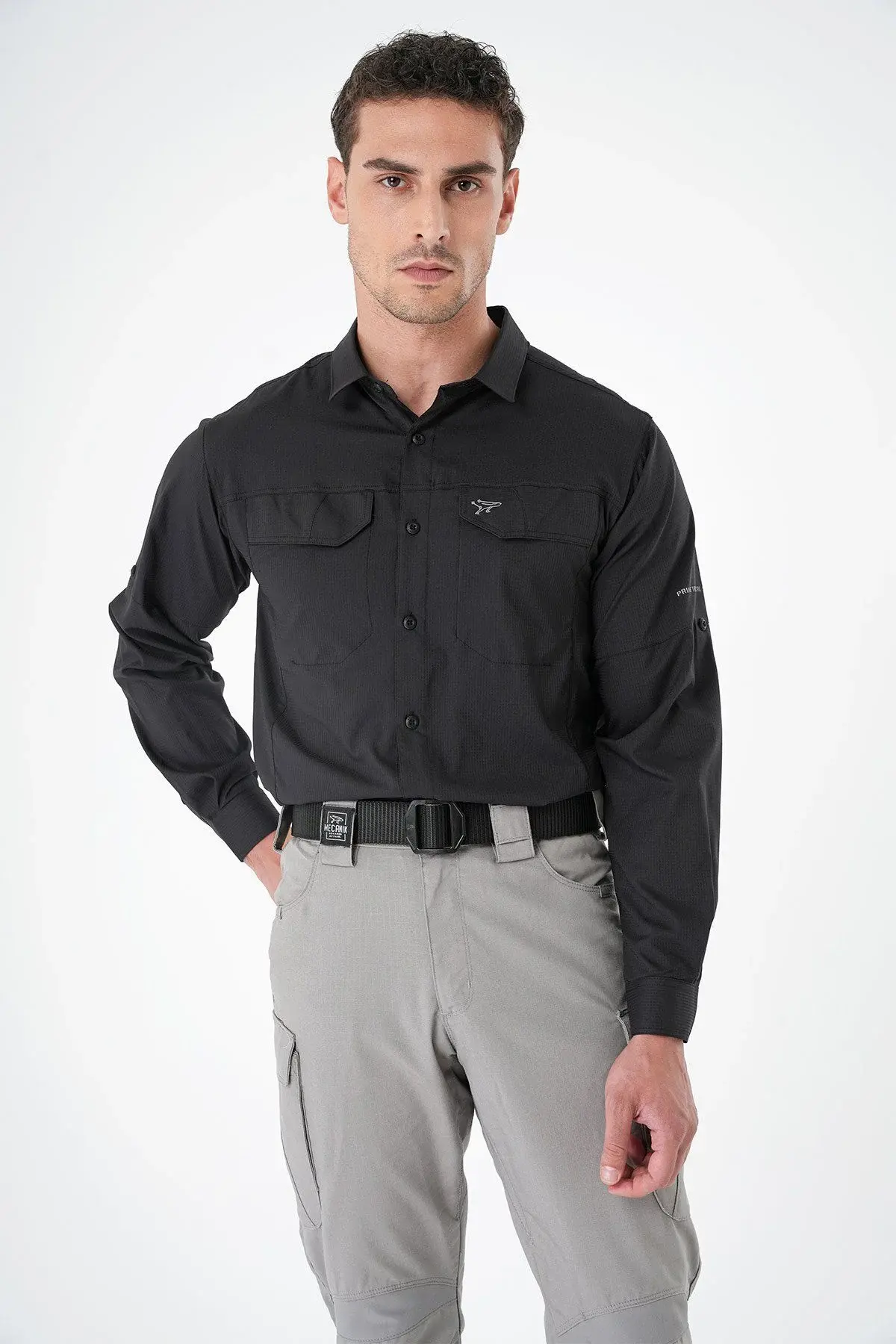 MECANIK® Prime Mete Gömlek Siyah
