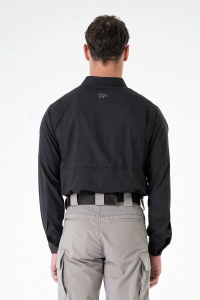 MECANIK® Prime Mete Gömlek Siyah