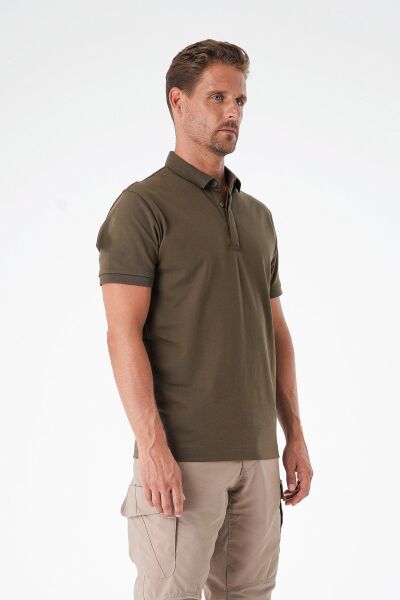Casual Ryker Polo T-Shirt Haki HAKİ - XXL