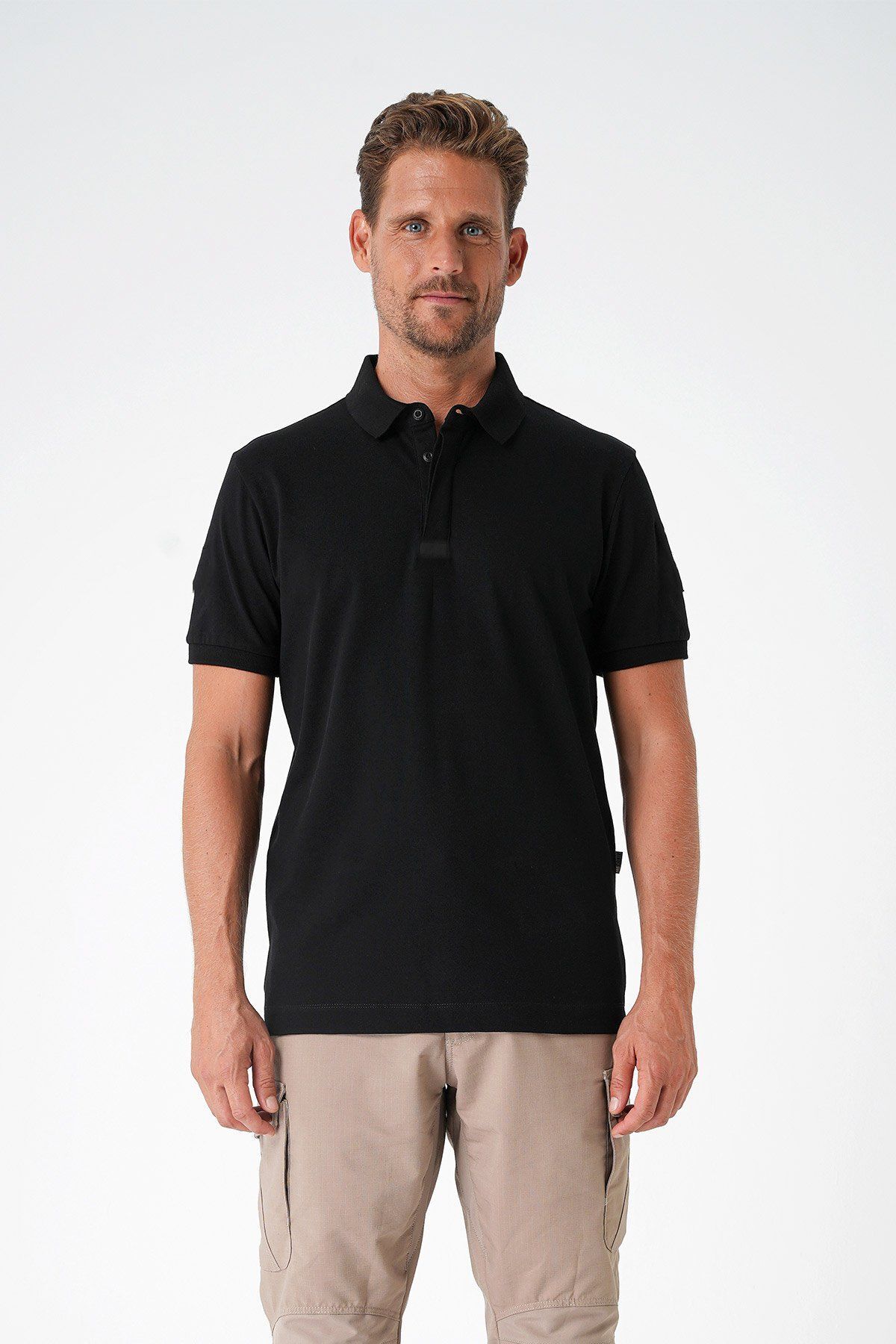 Casual Ryker Polo T-Shirt Siyah