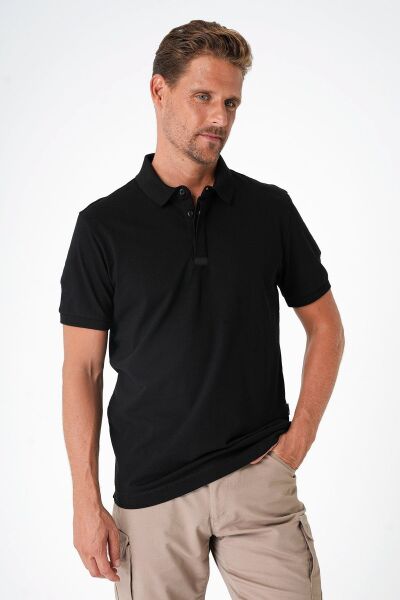 Casual Ryker Polo T-Shirt Siyah SİYAH - L