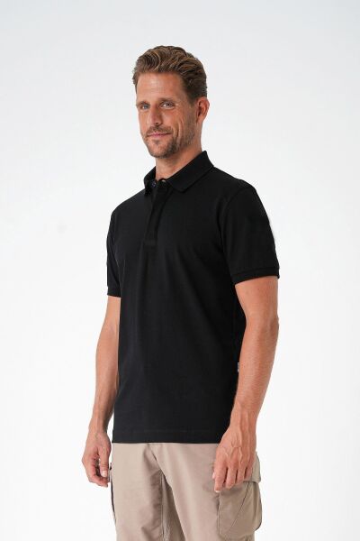 Casual Ryker Polo T-Shirt Siyah SİYAH - XL