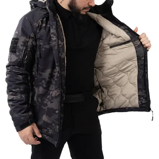 Ballistic Defence | PHANTOM 1.0 Combat Mont Camo Siyah