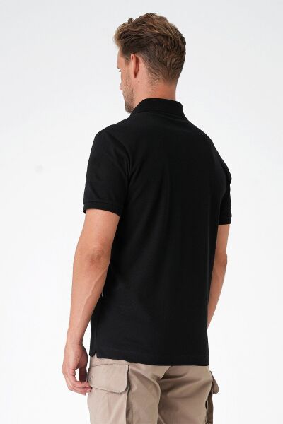 Casual Ryker Polo T-Shirt Siyah SİYAH - XXL