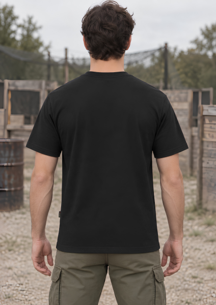 Raiders Outdoor Siyah Taktik Tişört